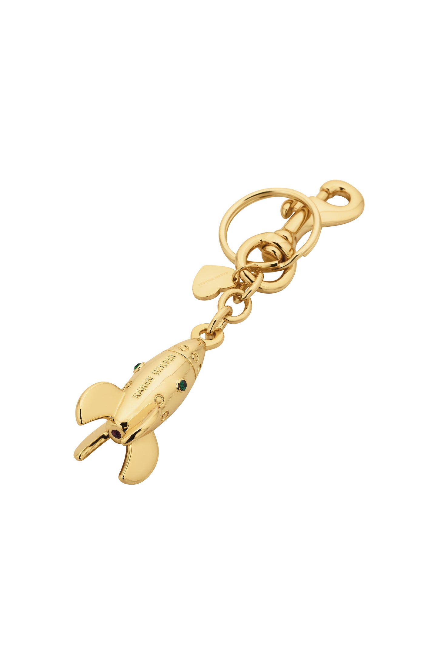Rocket Charm Gold