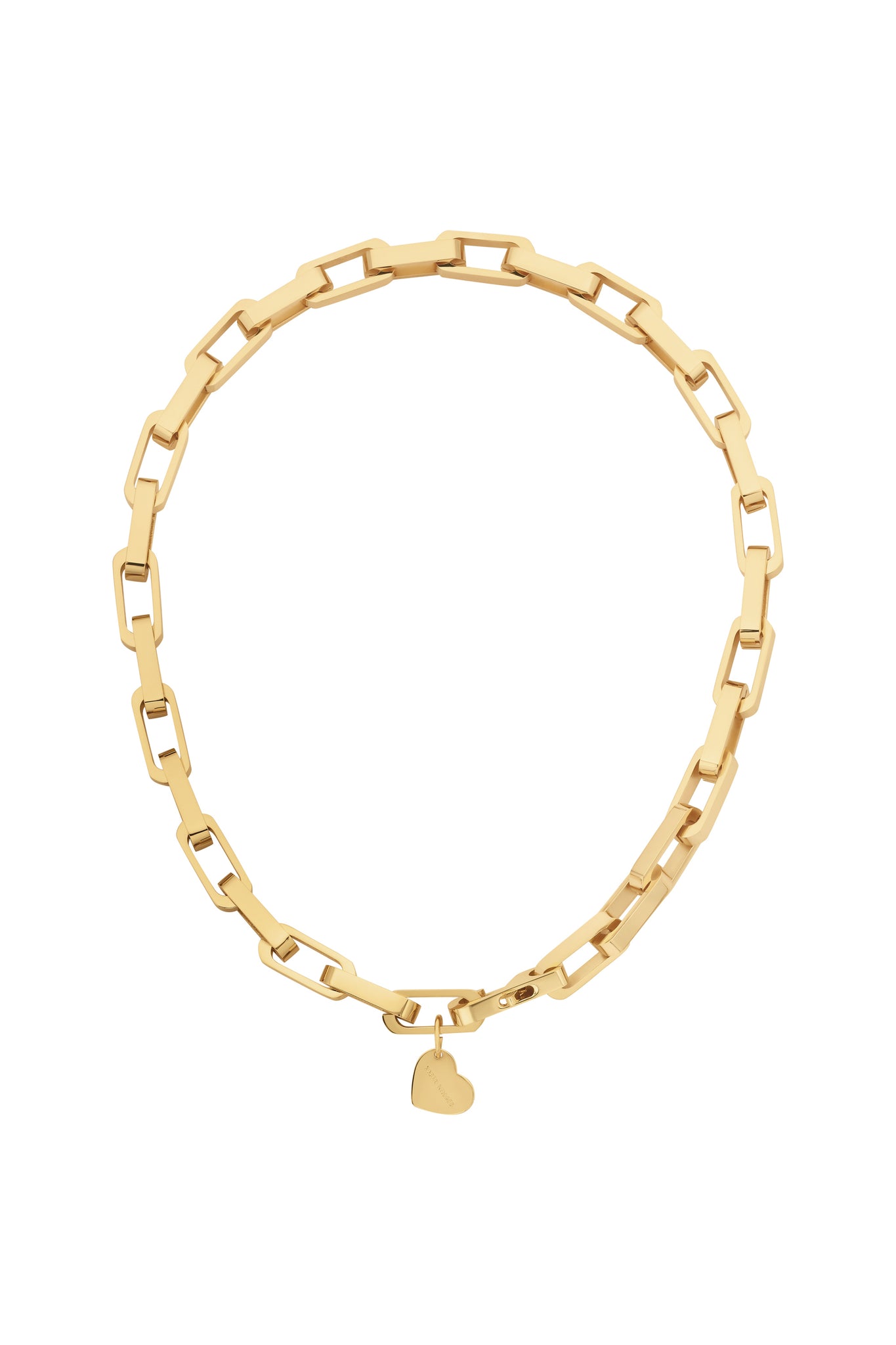 Amore Chain Link Choker Gold