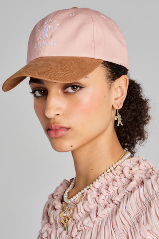 Runaway Girl Thing Cap Rose