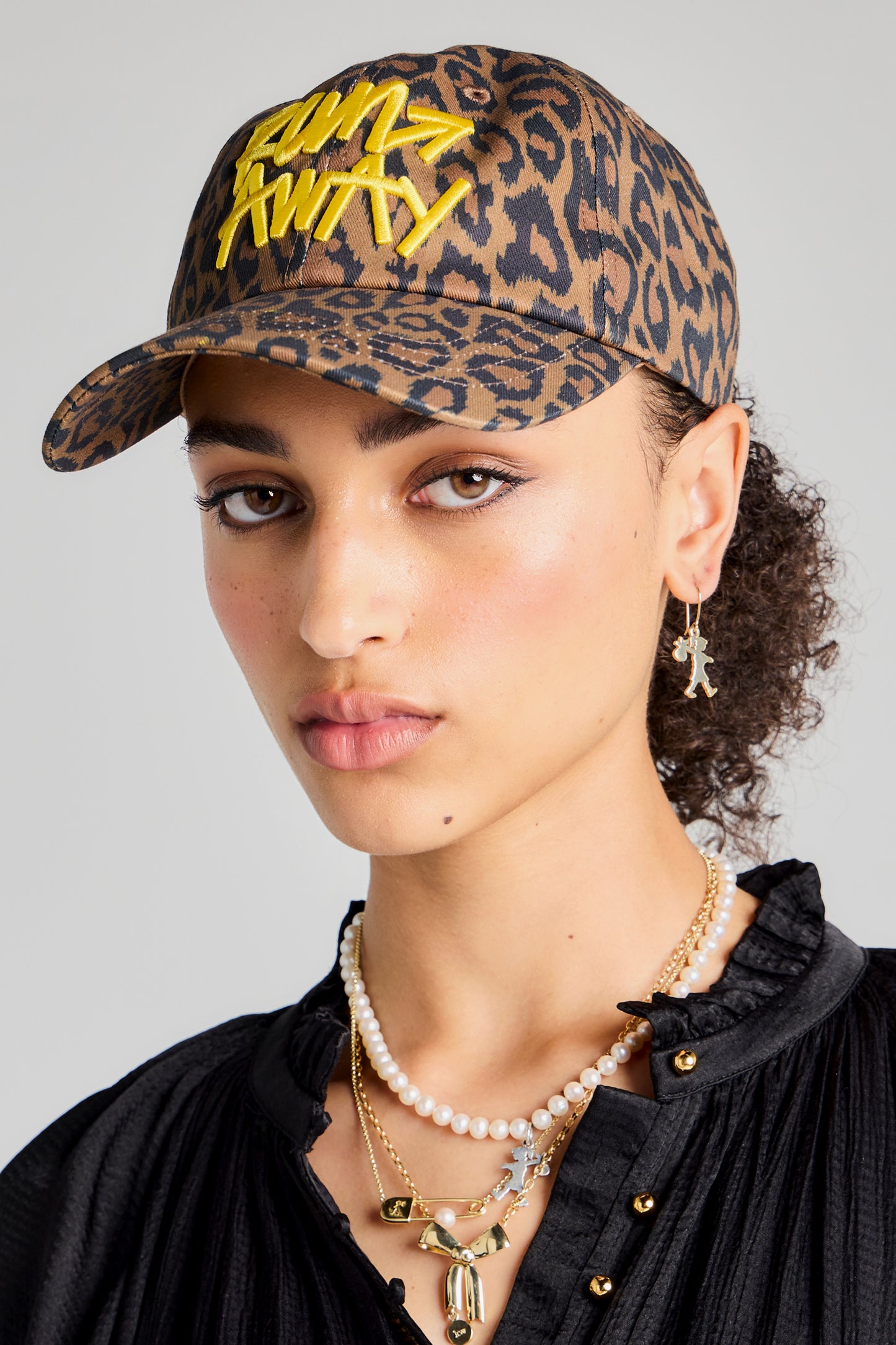 Runaway Cap Leopard Multi