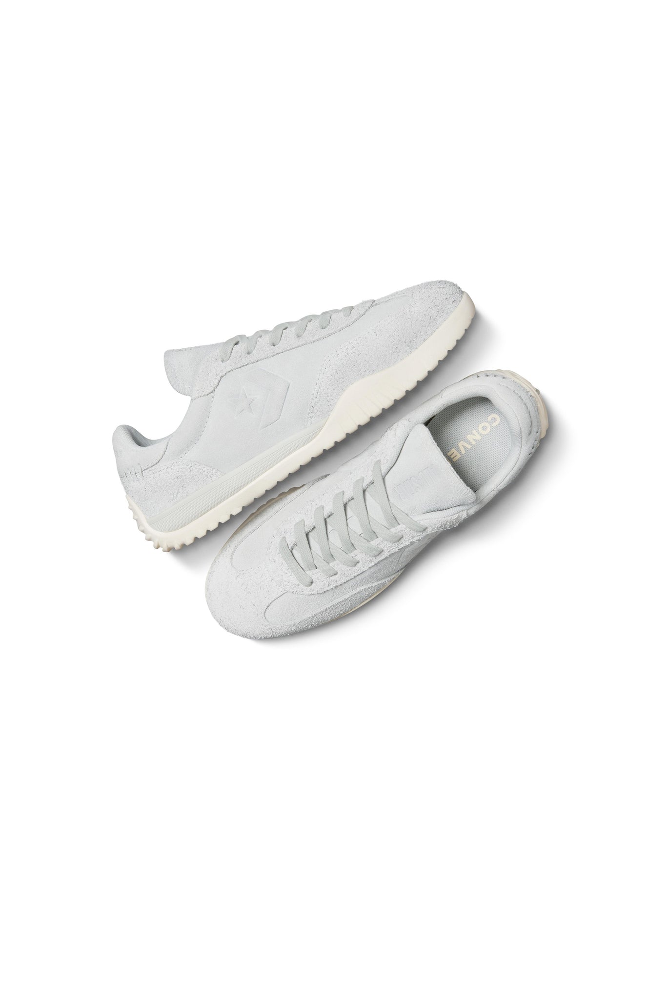 Run Star Trainer Colorful Suede Low Top Rainwashed Grey
