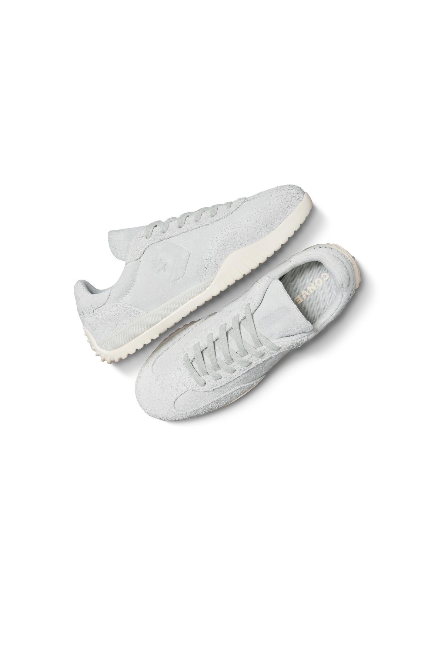 Run Star Trainer Colorful Suede Low Top Rainwashed Grey