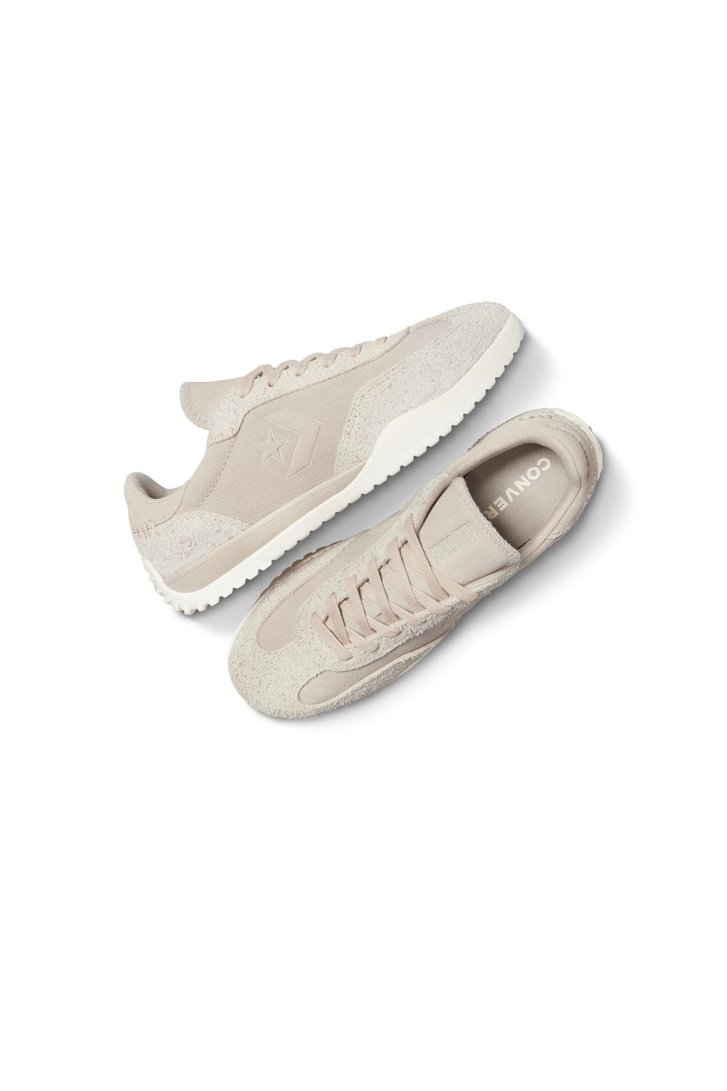 Run Star Trainer Colorful Suede Low Top Papyrus