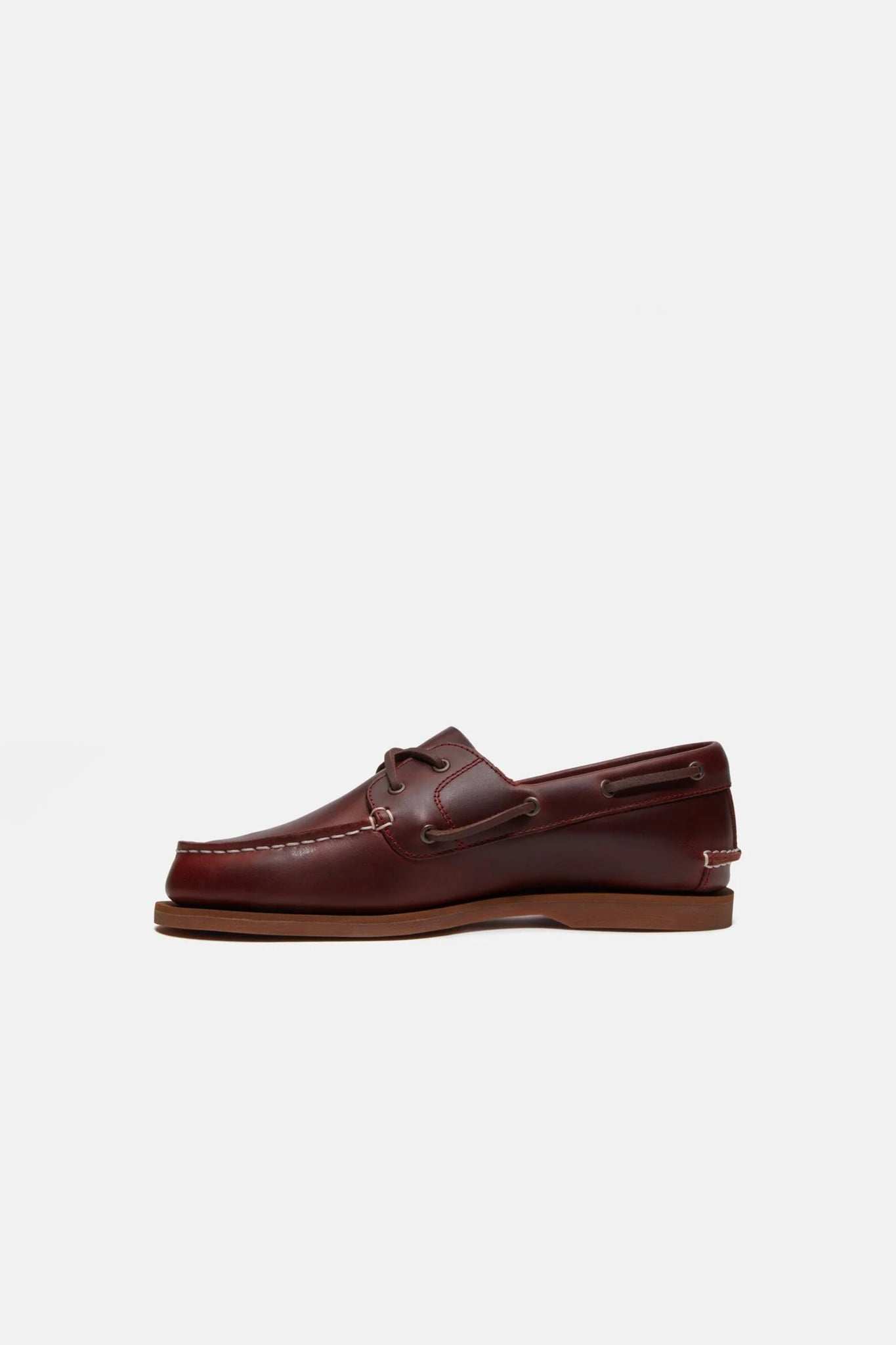 Classic 2-Eye Boat Shoe EIW Burgundy