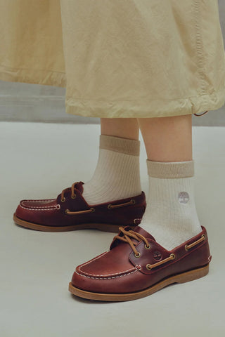 Classic 2-Eye Boat Shoe EIW Burgundy