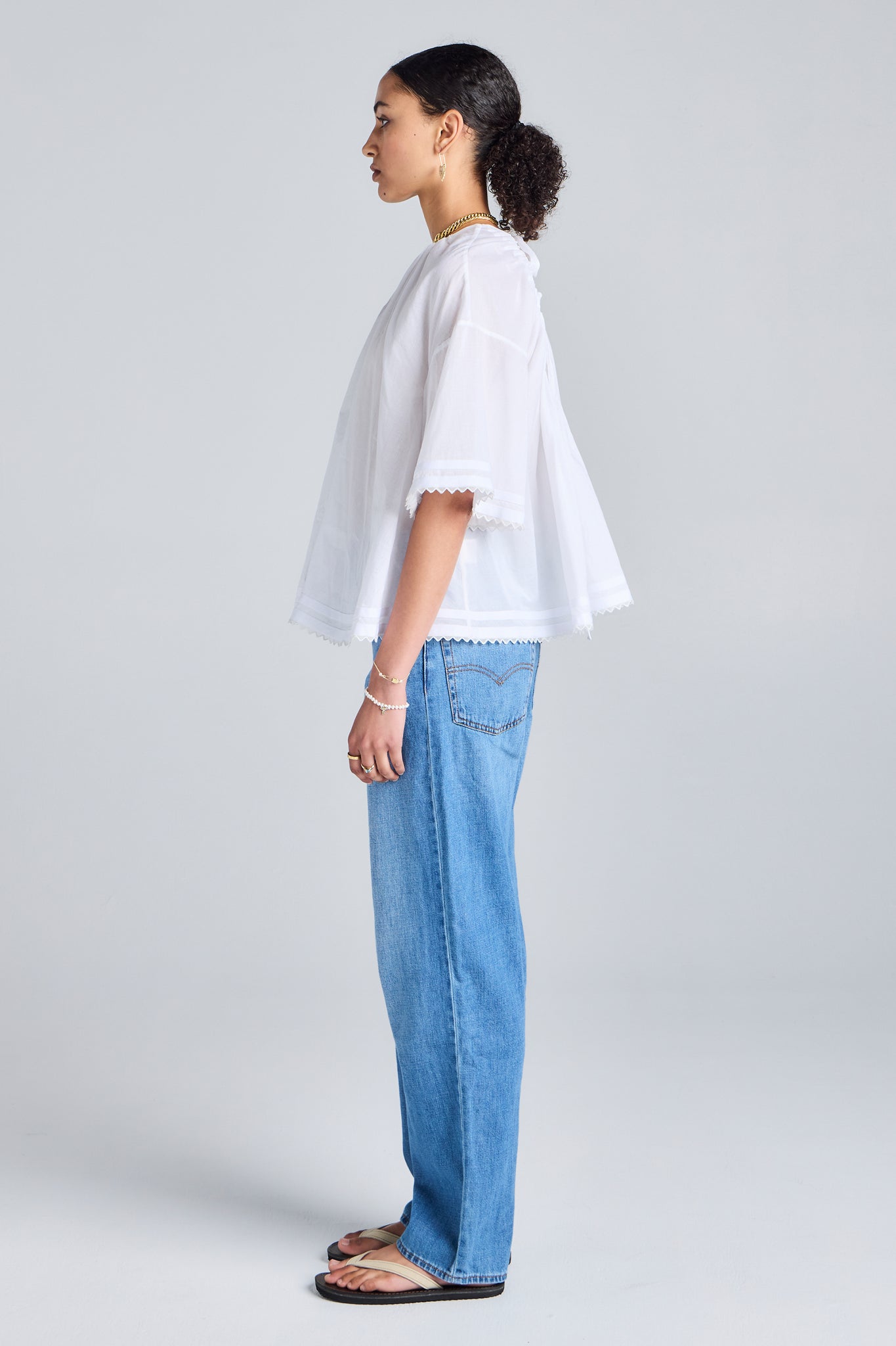 Baggy Dad Jeans Heavy Check