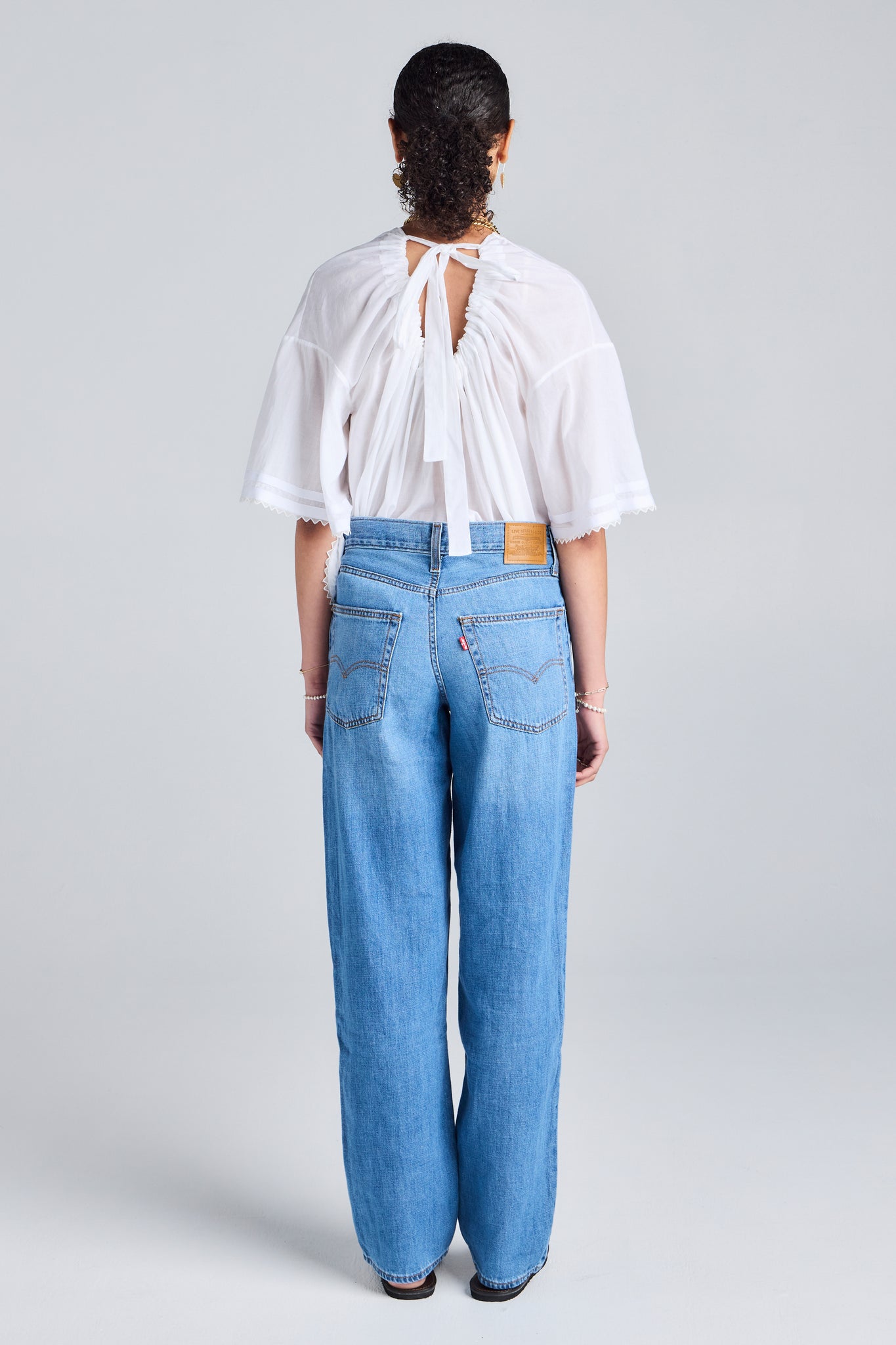 Baggy Dad Jeans Heavy Check