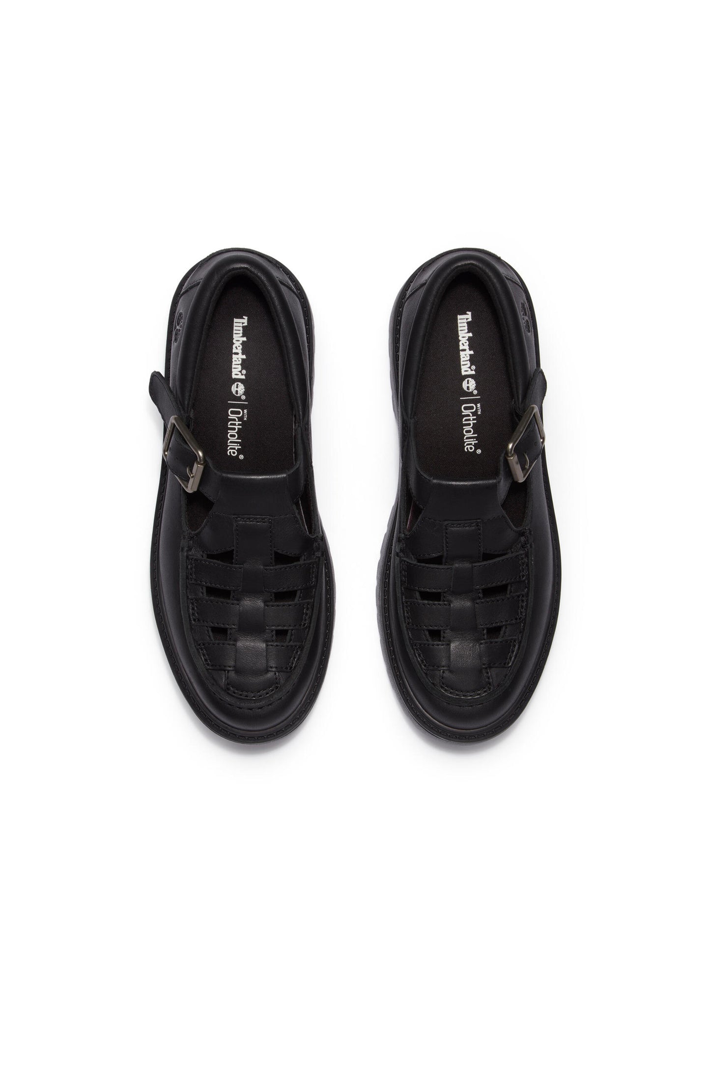 Stone Street Buckle Shoe Black