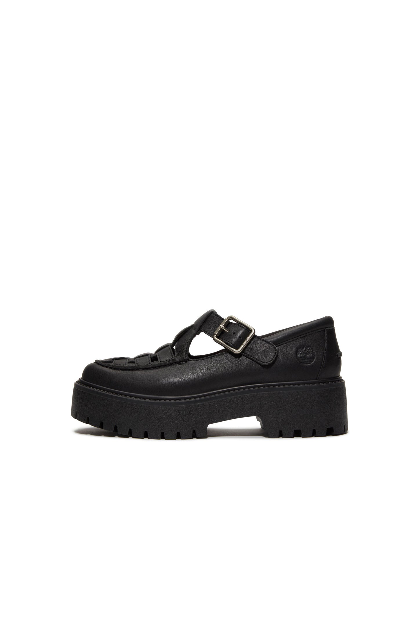 Stone Street Buckle Shoe Black