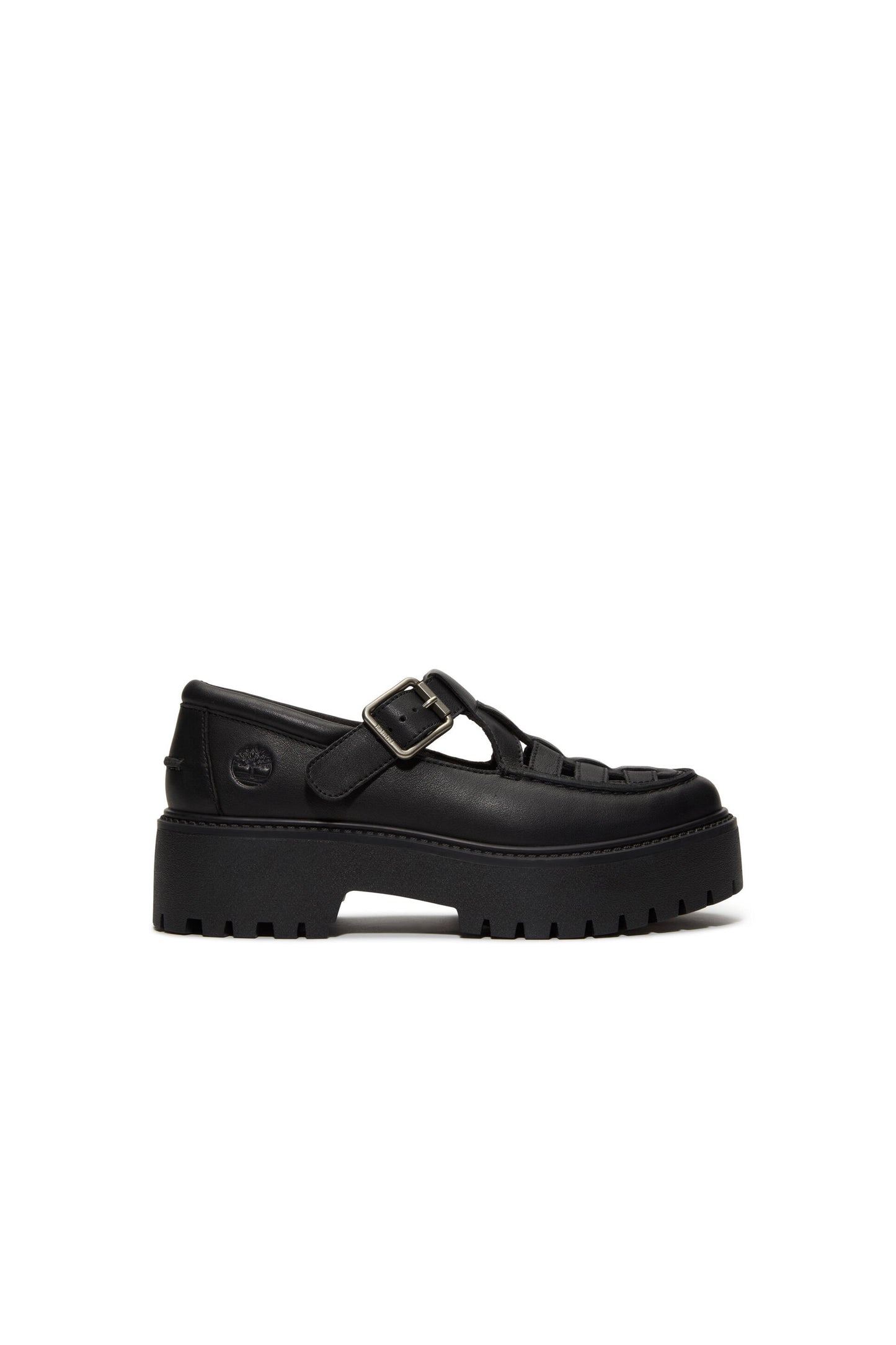 Stone Street Buckle Shoe Black
