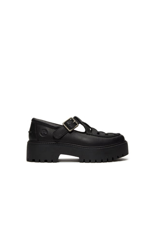 Stone Street Buckle Shoe Black