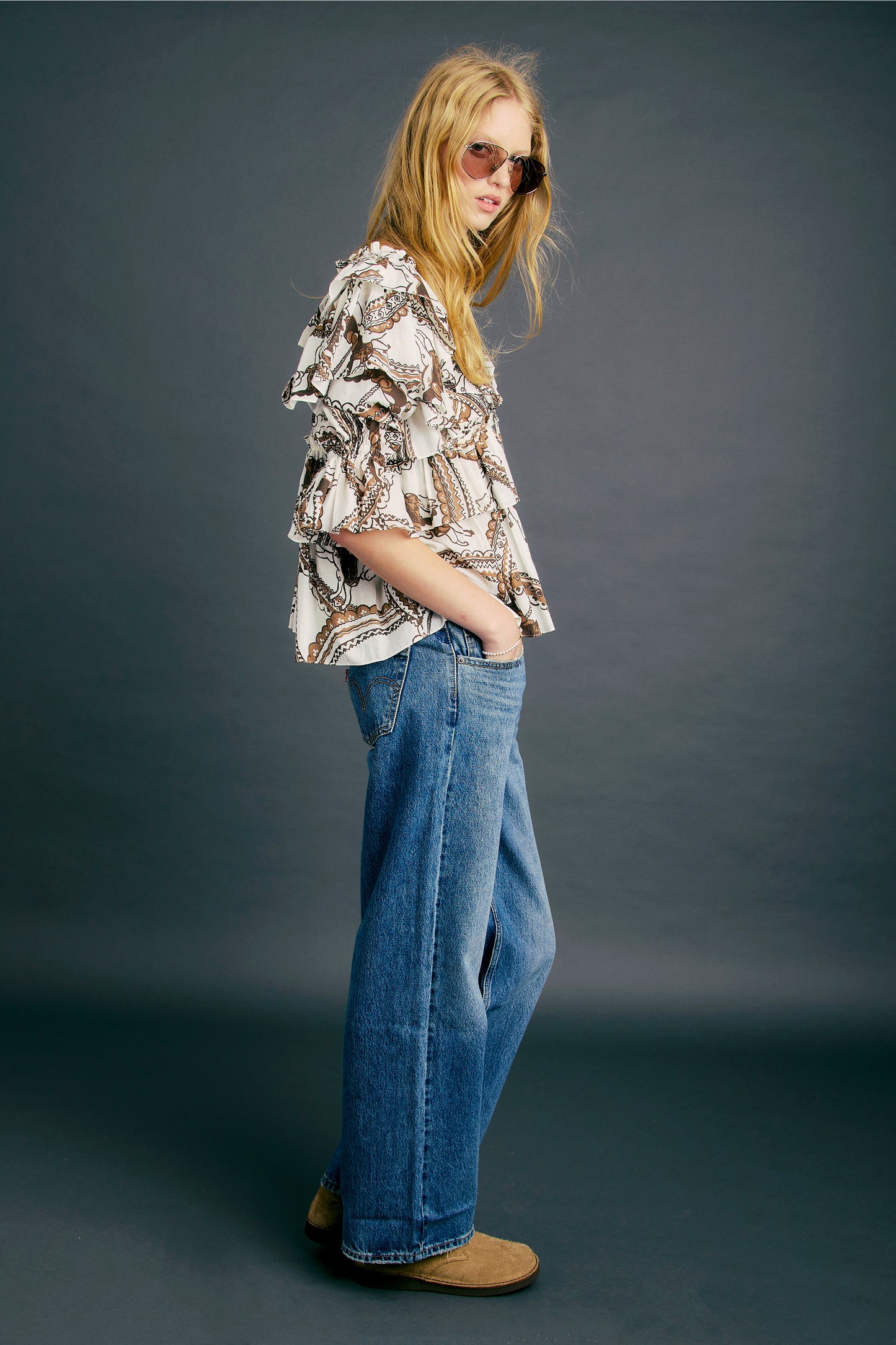 Low Loose Jeans Rescued City