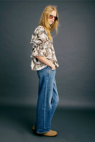 Low Loose Jeans Rescued City