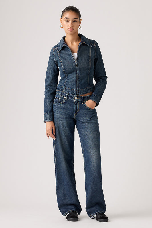 Low Loose Jeans Lost in Translation