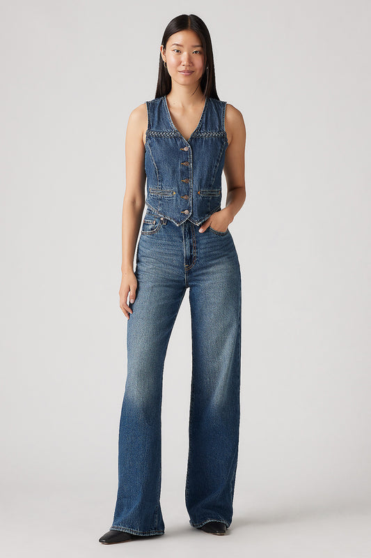 Ribcage Wide Leg Jeans Popular Perimiter