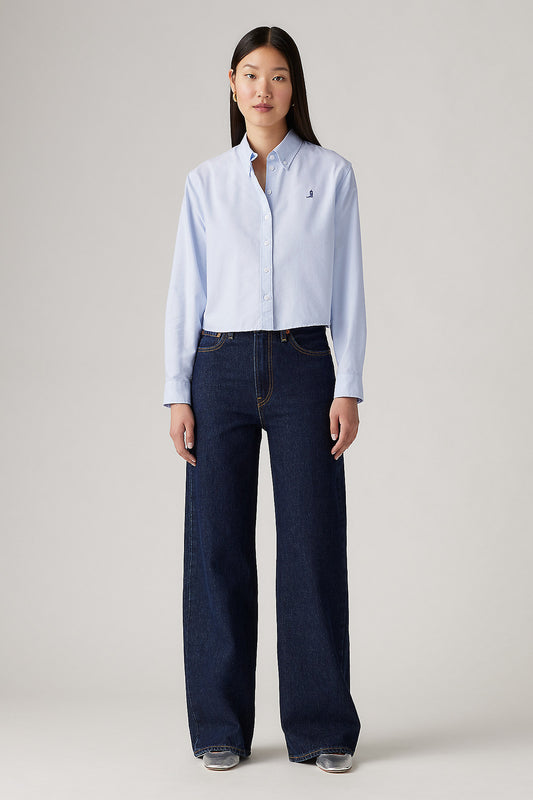 Ribcage Wide-Leg Jeans Shaded View