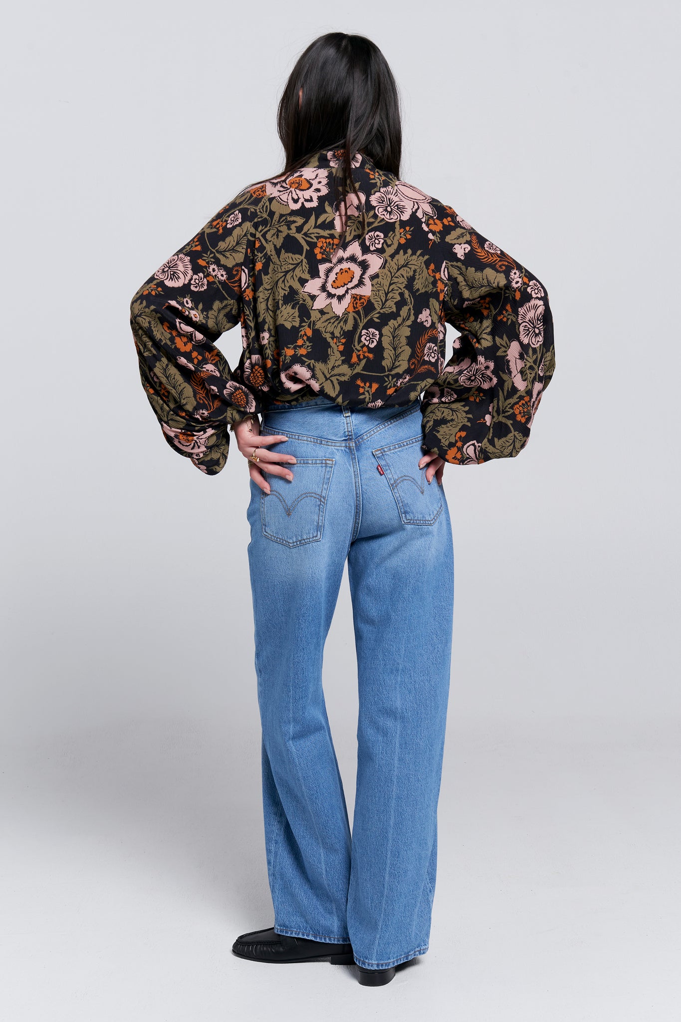 Ribcage Wide Leg Jeans Not the Same