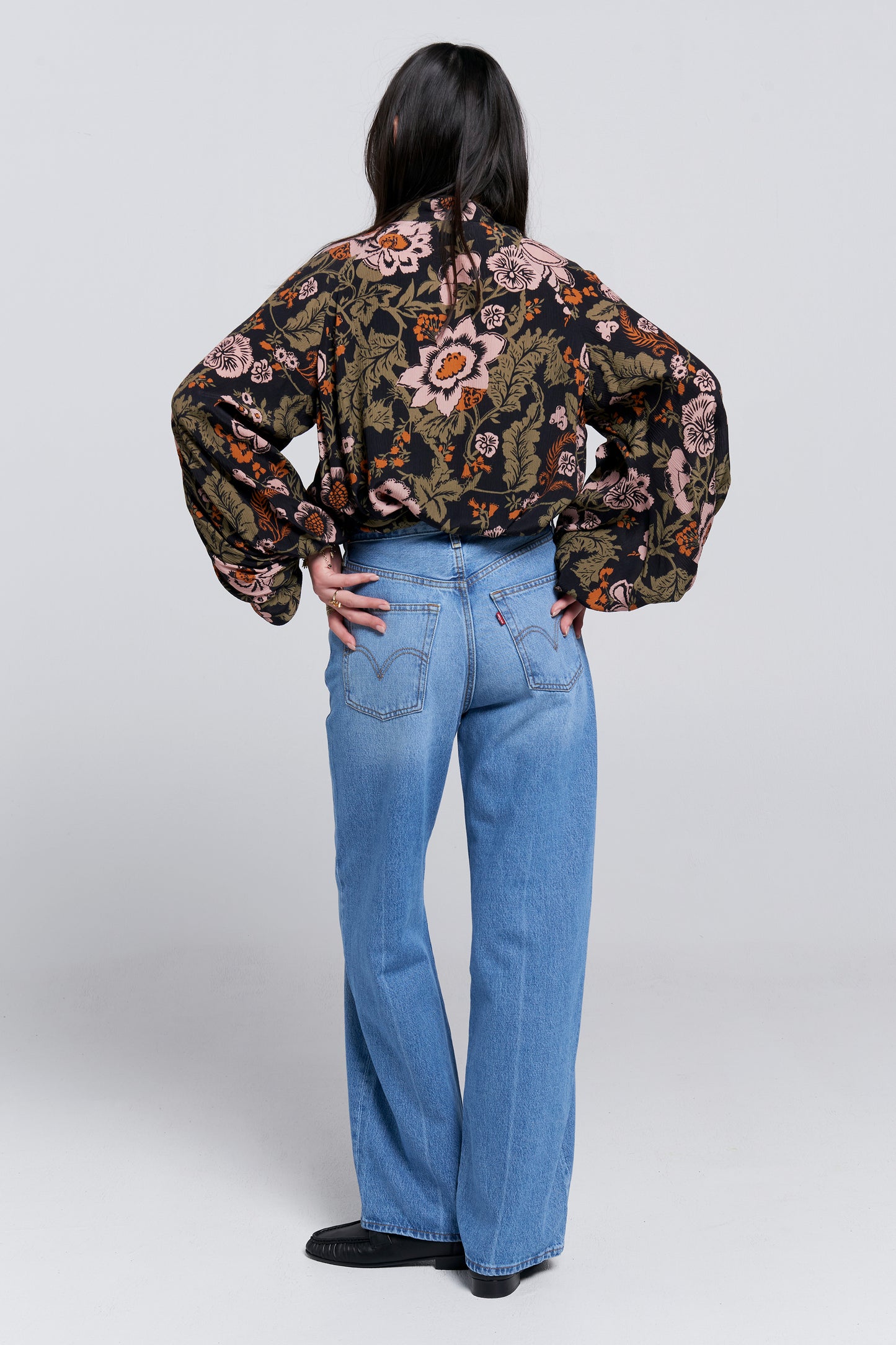 Ribcage Wide Leg Jeans Not the Same