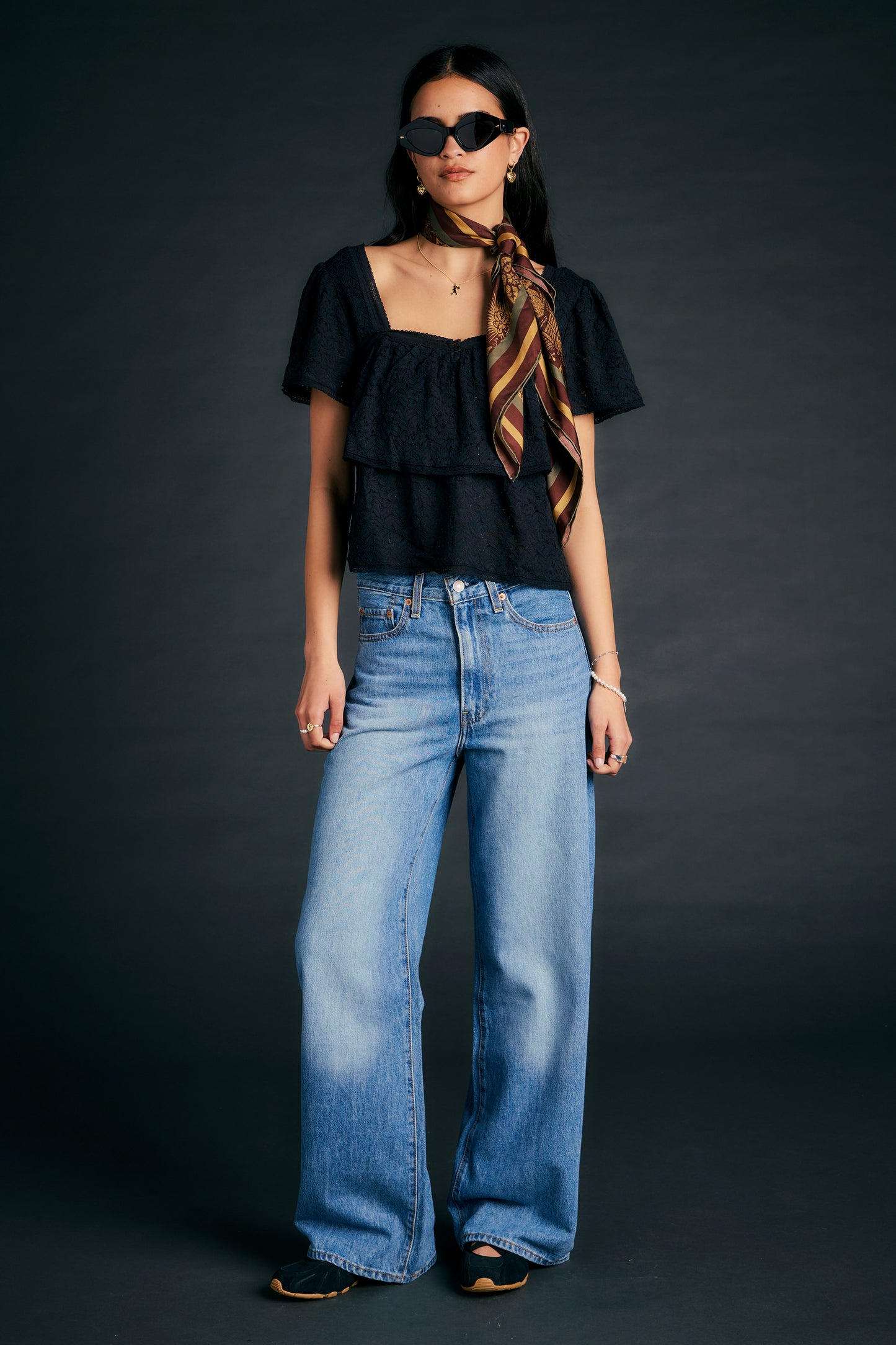 Ribcage Wide Leg Jeans Not the Same