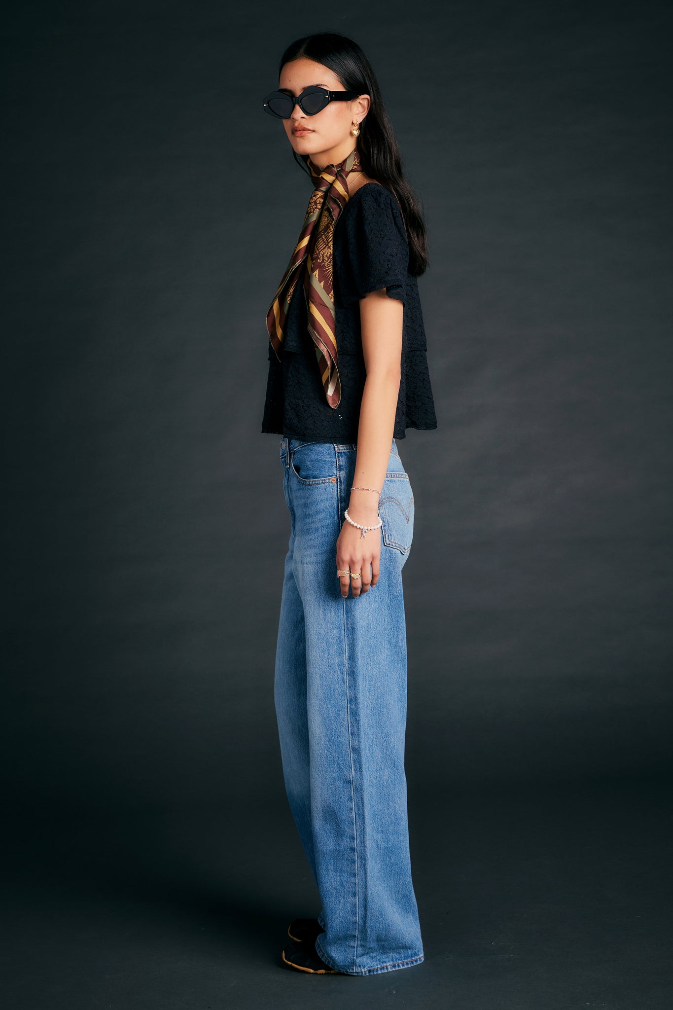 Ribcage Wide Leg Jeans Not the Same