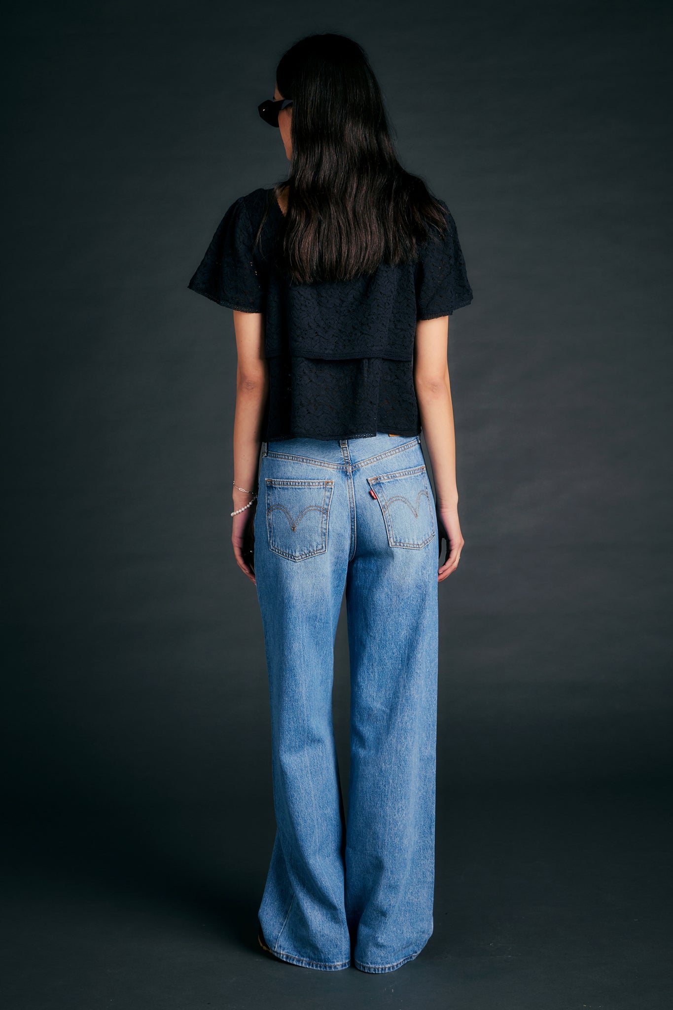 Ribcage Wide Leg Jeans Not the Same
