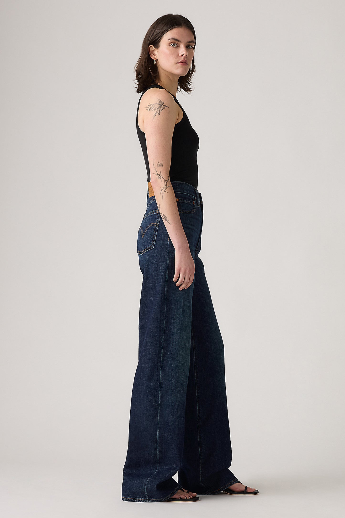 Ribcage Wide Leg Jeans Do You Mind