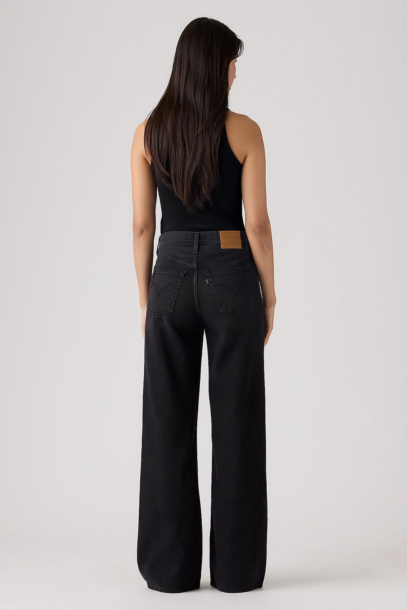 Ribcage Wide Leg Jeans None Your Business