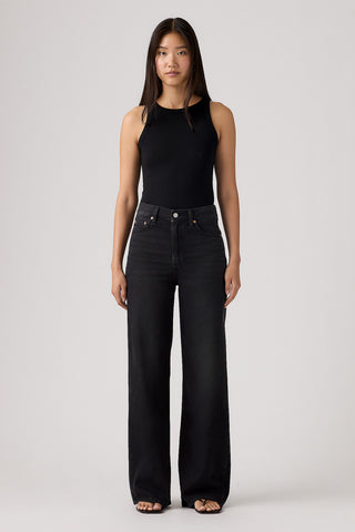 Ribcage Wide Leg Jeans None Your Business