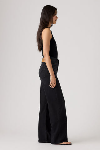 Ribcage Wide Leg Jeans None Your Business
