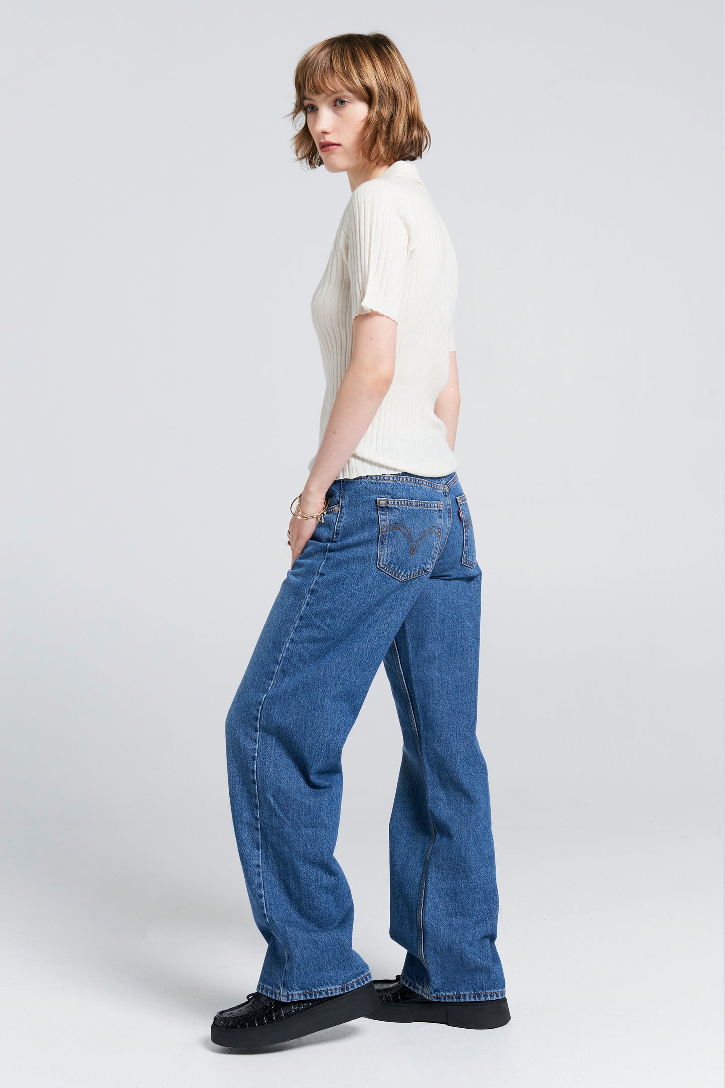 Superlow Loose Jeans It's a Vibe