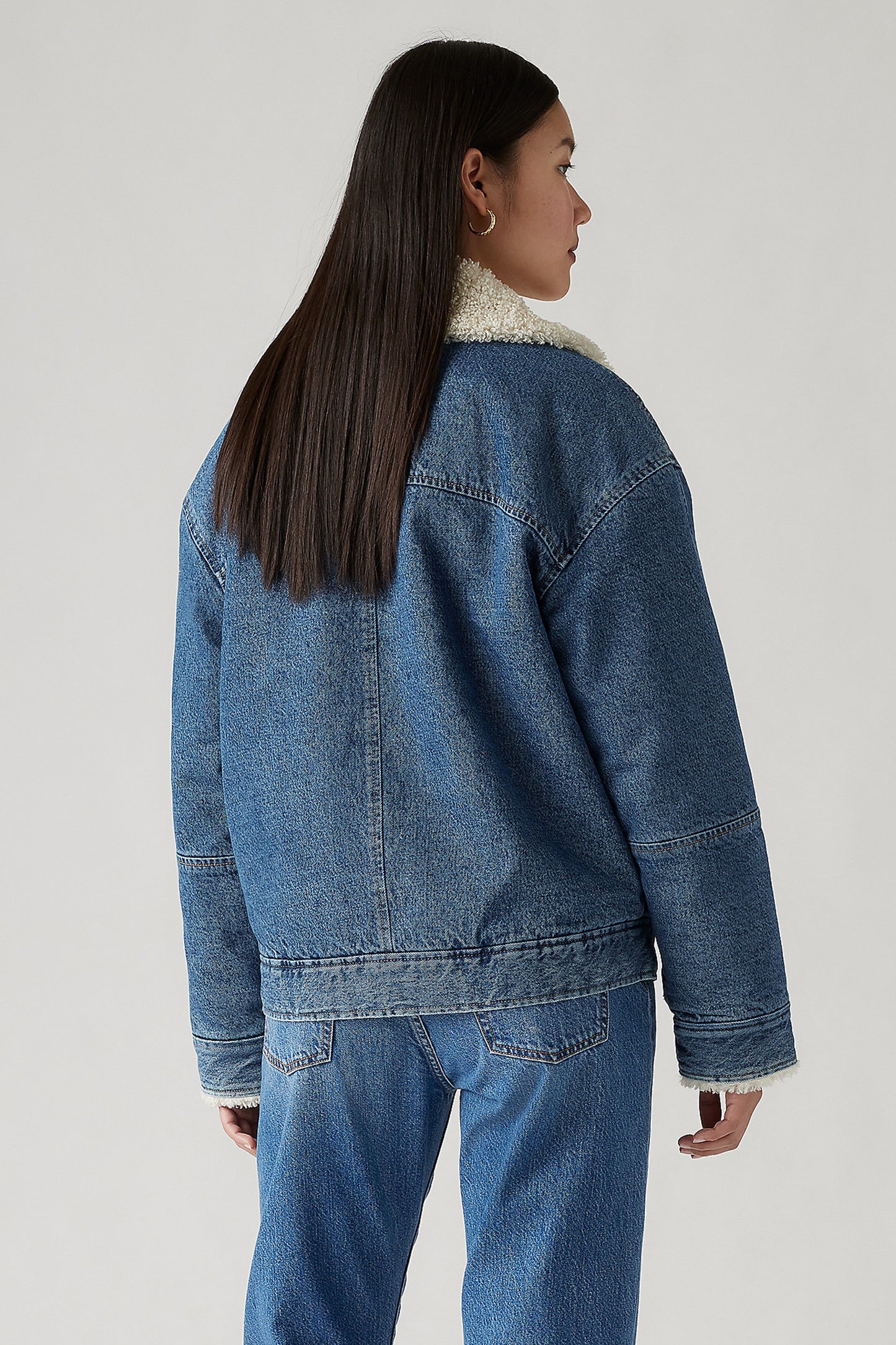 Sherpa Flight Jacket In the Air