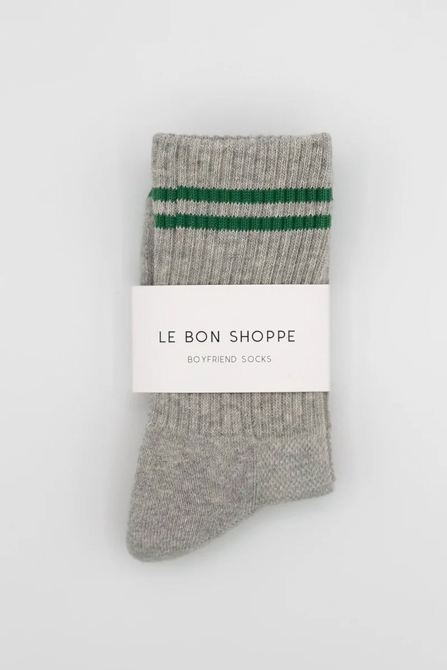 Boyfriend Socks Lt Grey