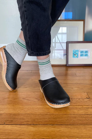 Boyfriend Socks Lt Grey