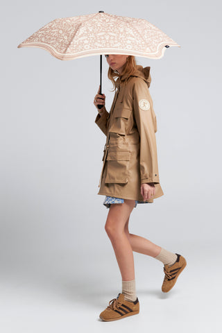 Metro Filigree Umbrella Tan