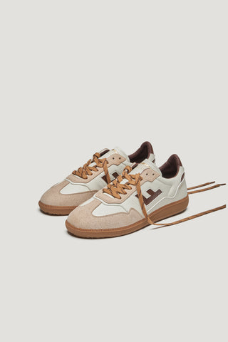 Burela Slim Sneakers Iguana Chestnut