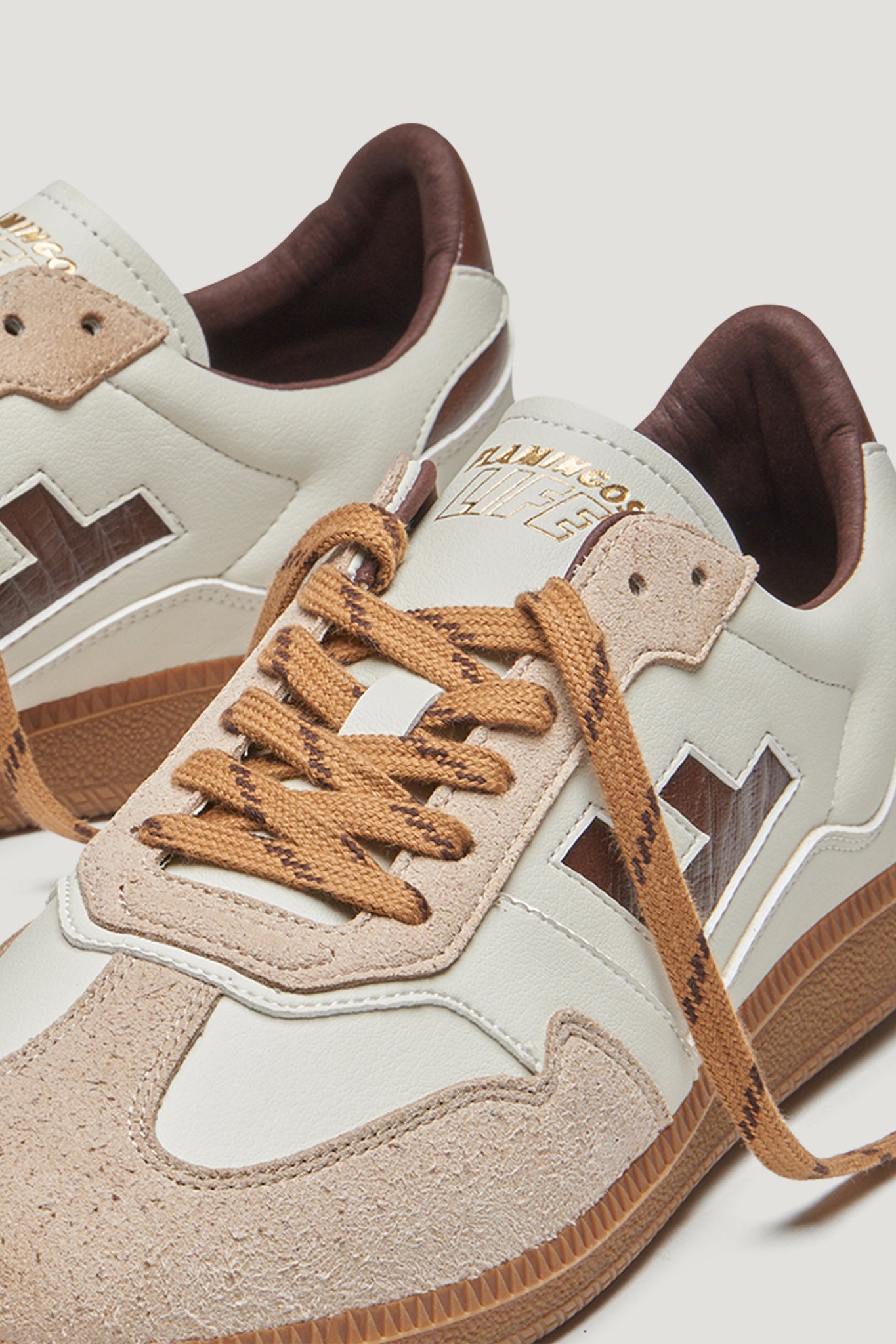 Burela Slim Sneakers Iguana Chestnut