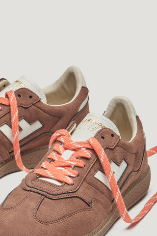 Burela Slim Sneakers Nobuck Cacao