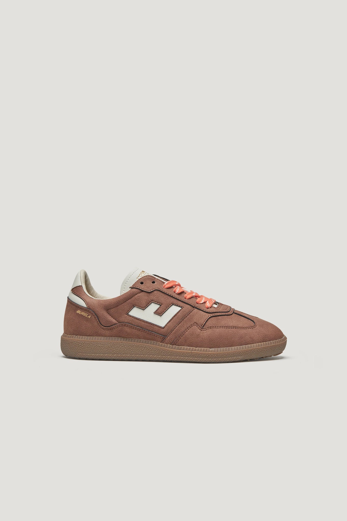 Burela Slim Sneakers Nobuck Cacao