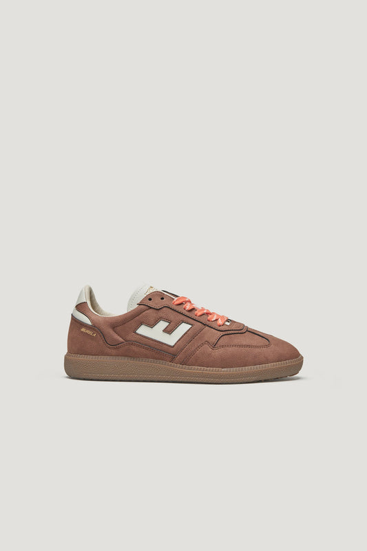 Burela Slim Sneakers Nobuck Cacao