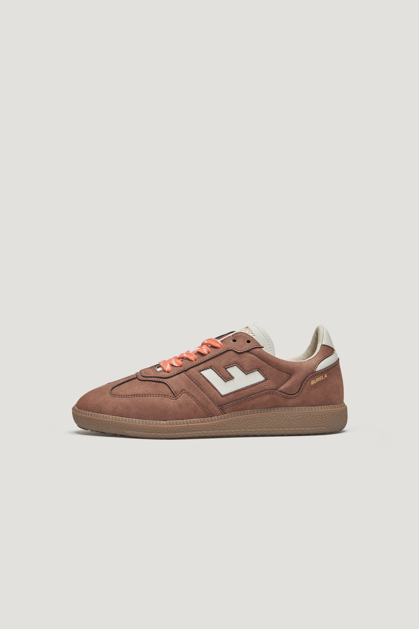 Burela Slim Sneakers Nobuck Cacao