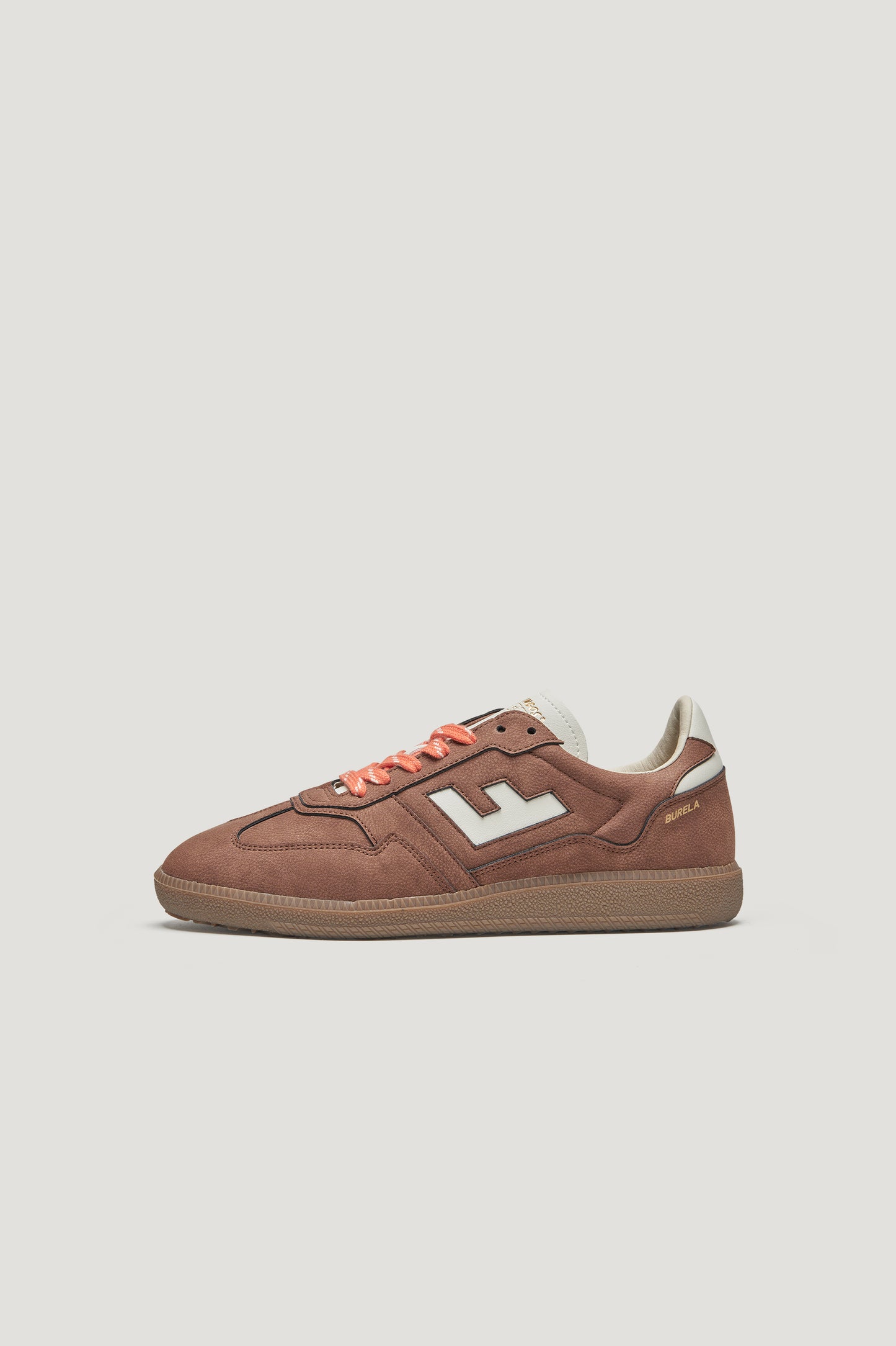 Burela Slim Sneakers Nobuck Cacao