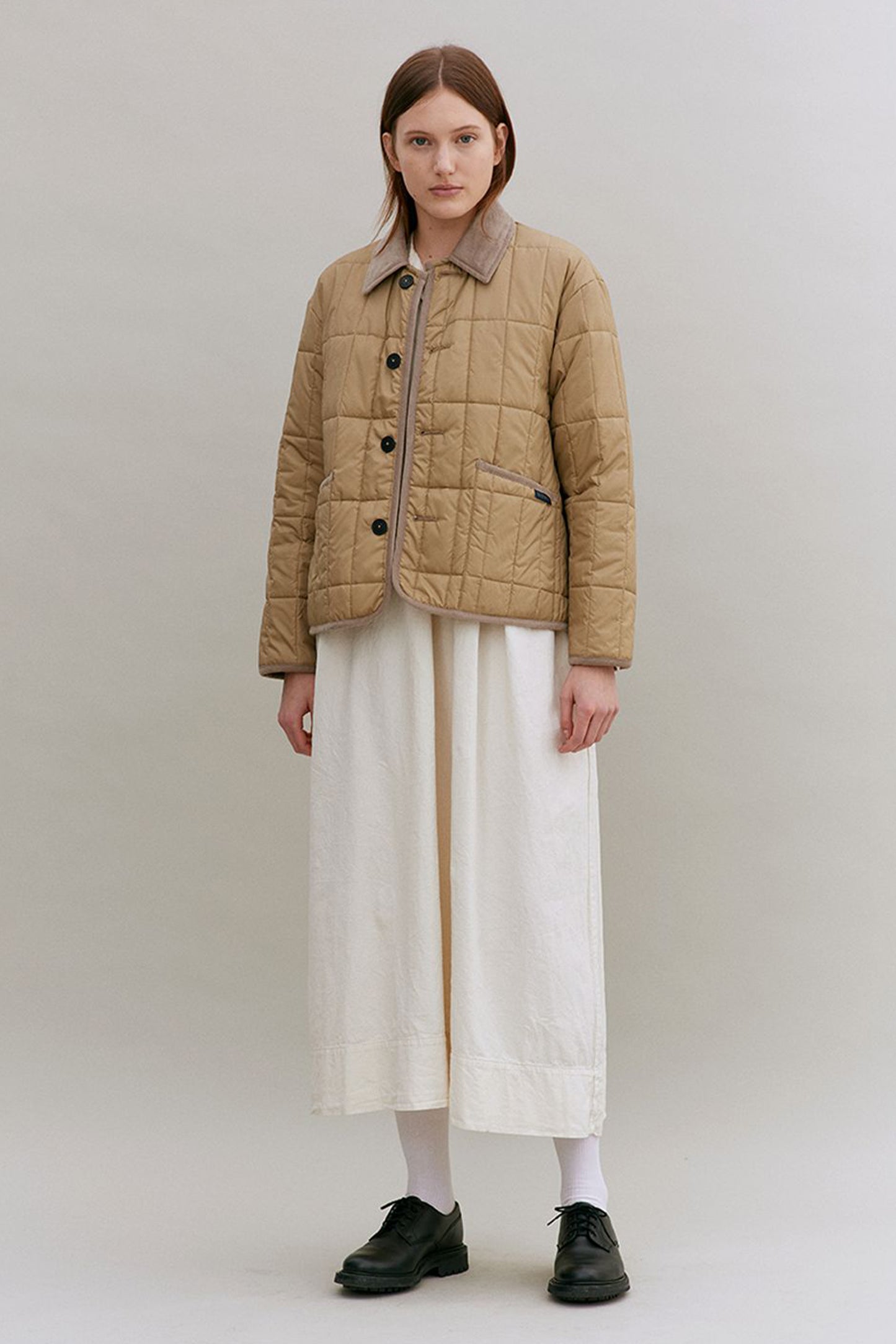 Button Front Raydon Ochre