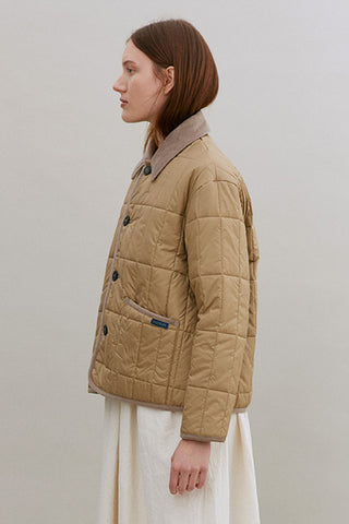 Button Front Raydon Ochre