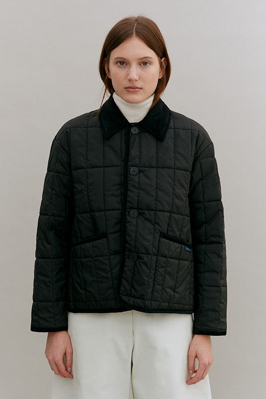 Button Front Raydon Sable Black