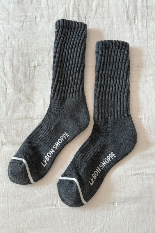 Ballet Socks Charcoal