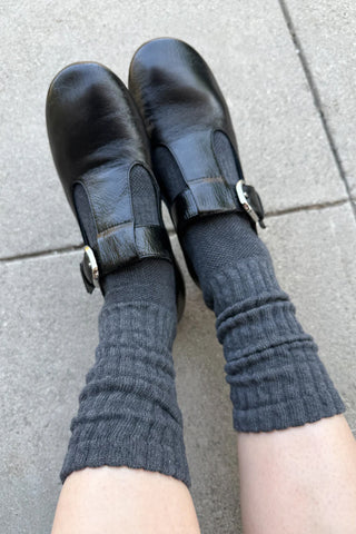 Ballet Socks Charcoal