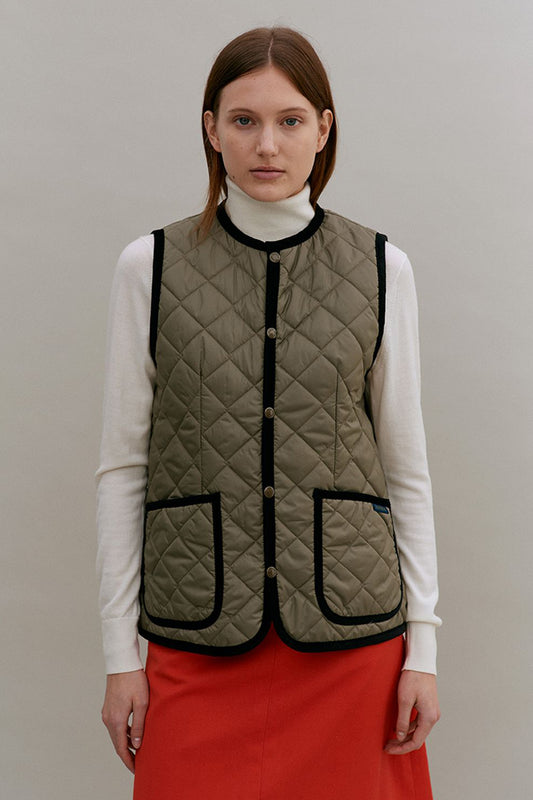 Contrast Cornard Gilet Cork