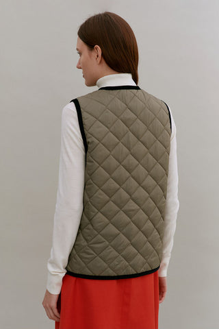 Contrast Cornard Gilet Cork