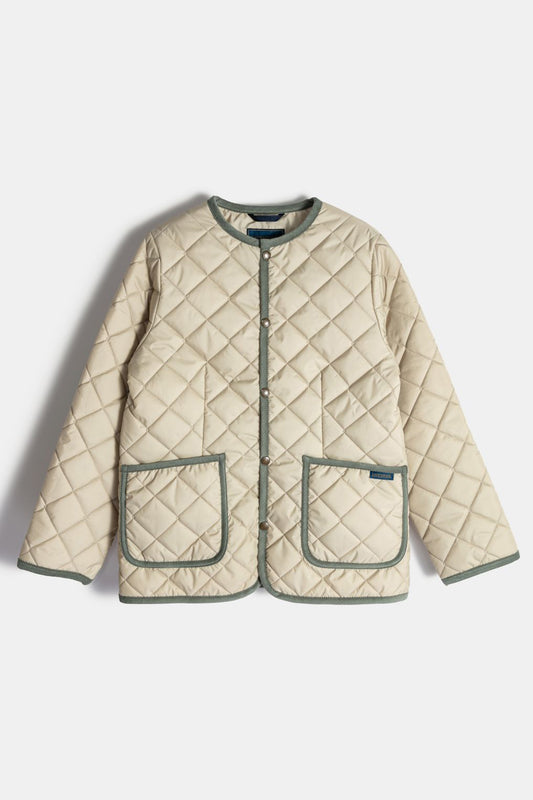 Contrast Cornard Jacket Natural Clay