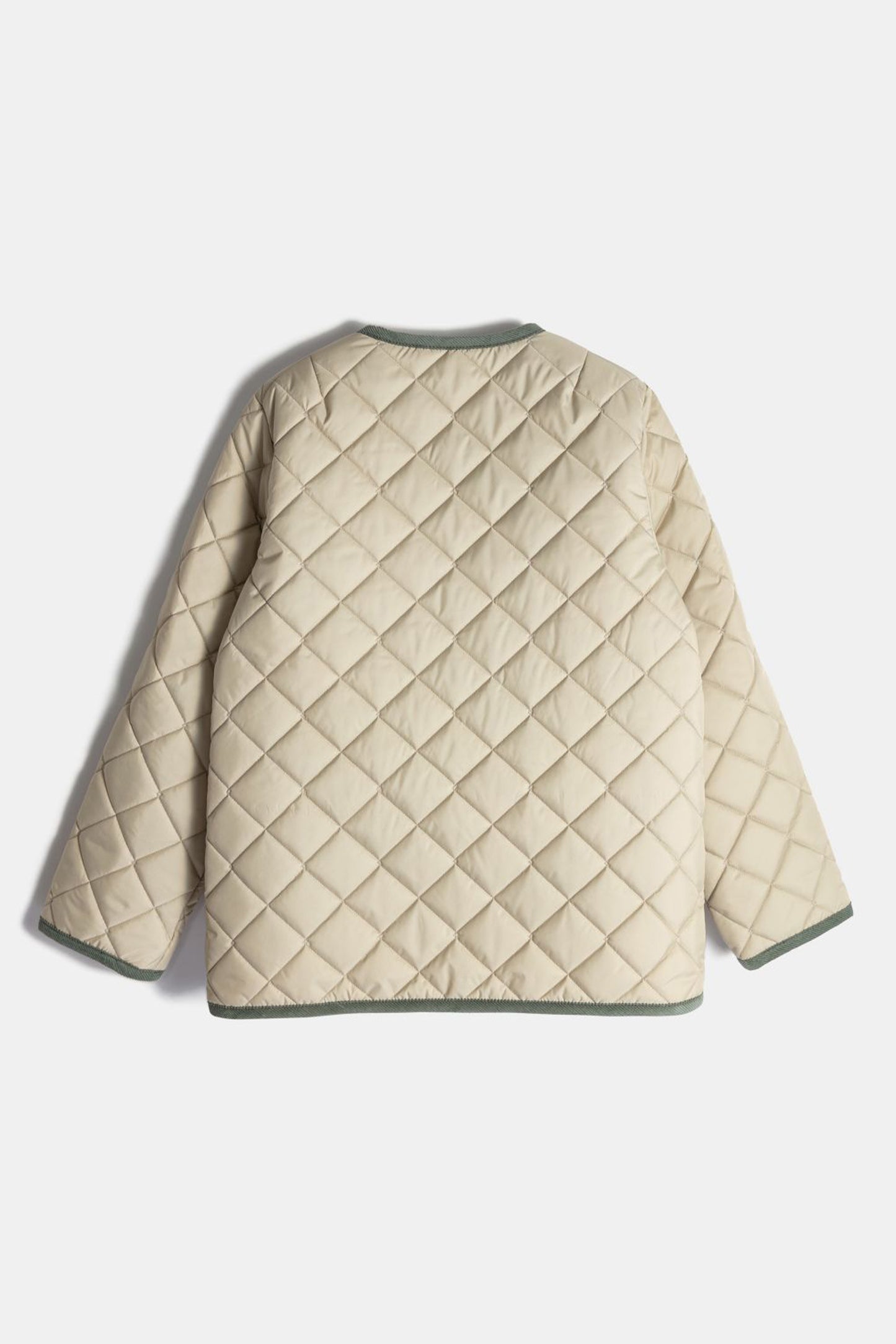 Contrast Cornard Jacket Natural Clay